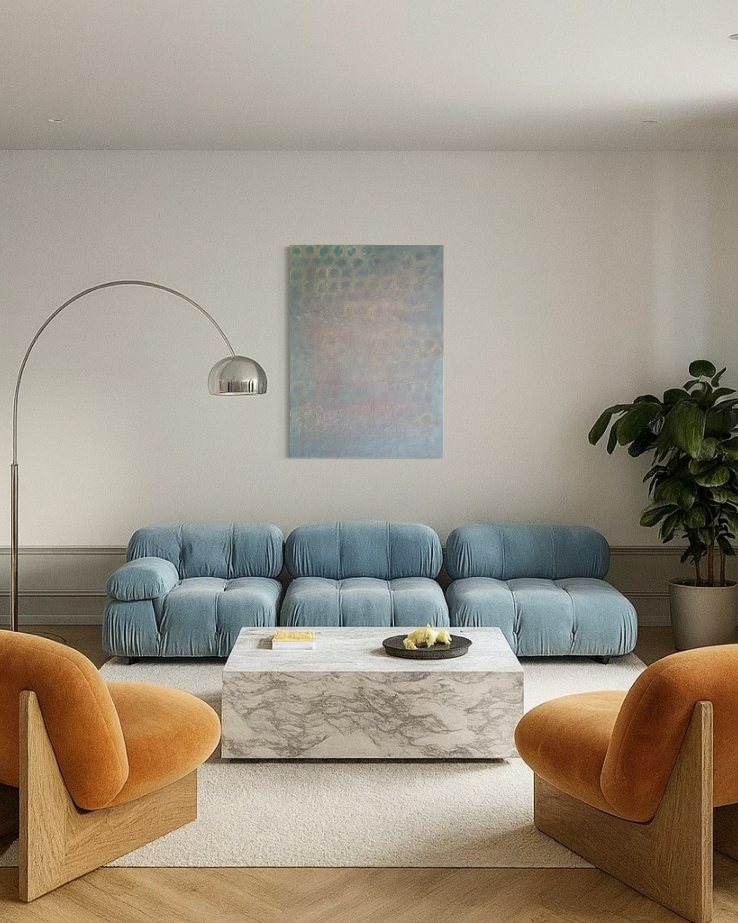 IN THE LIGHT, 90 x 65 cm